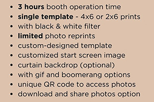 Mirrorbooth Basic (P20,000)