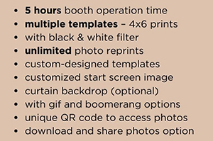Mirrorbooth Premium (P25,000)