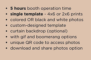 Photobooth Premium (P15,000)